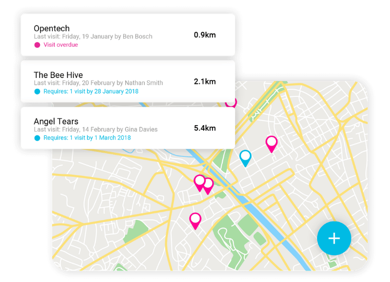 Live customer km (1) 
