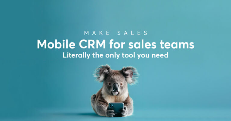 Mobile CRM for sales teams