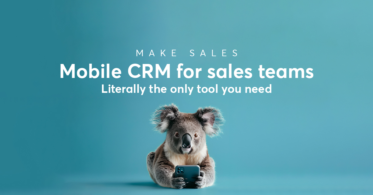 Mobile CRM for sales teams