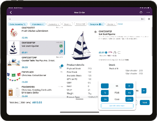 Skynamo Catalogue management