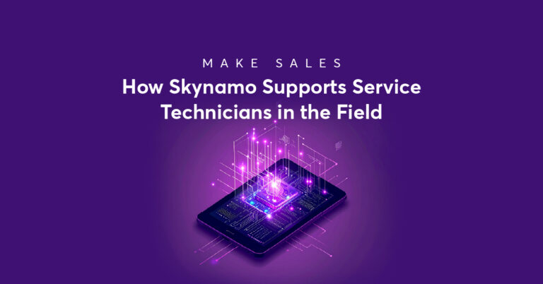 How Skynamo Supports Service Technicians in the Field