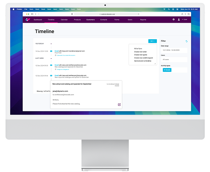 Email integrations